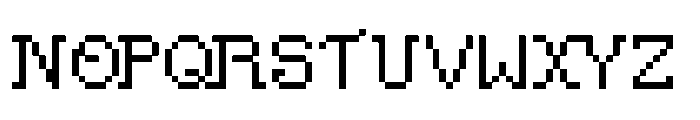 PixelitoCM Font UPPERCASE