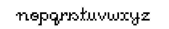 PixelitoCM Font LOWERCASE
