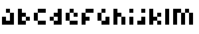 Pixelminimal Regular Font UPPERCASE