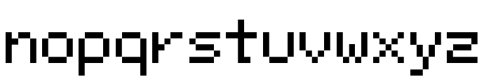 Pixeloid Mono Font LOWERCASE