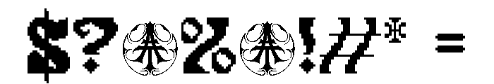 Pixelout Personal Use Only Reg Font OTHER CHARS