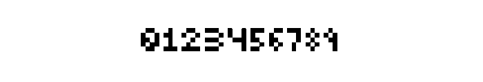 Pixels Font OTHER CHARS