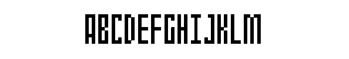 Pixelzone Font UPPERCASE