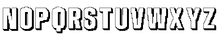 Pixemon Regular Font LOWERCASE