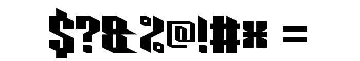 Pixlashed Font OTHER CHARS