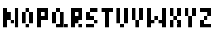 Pixld Regular Font UPPERCASE