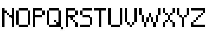 Pixolletta8px Font UPPERCASE