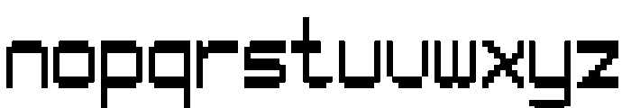 Pixon Font LOWERCASE
