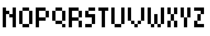 Pixuf Medium Font UPPERCASE