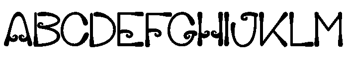 Pizi la Farigoule_PersonalUseOnly Font UPPERCASE