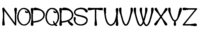 Pizi la Farigoule_PersonalUseOnly Font UPPERCASE
