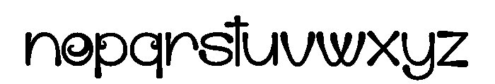 Pizi la Farigoule_PersonalUseOnly Font LOWERCASE