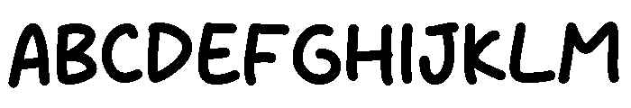 Pizza Time Font UPPERCASE