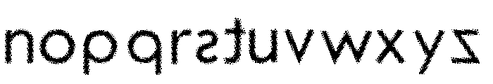 piegusq Font LOWERCASE