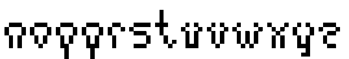 pixeLifealien9px Font LOWERCASE