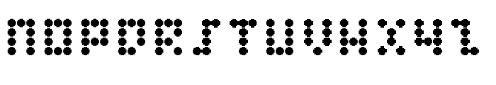 pixel plastique Font UPPERCASE