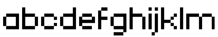 pixelFJ8pt1 Normal Font LOWERCASE