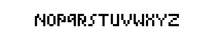 pixel_fontinha Regular Font UPPERCASE