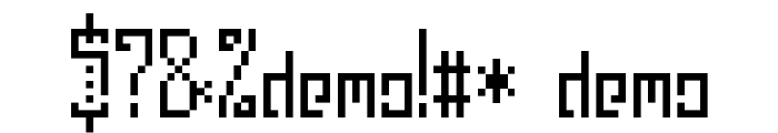 pixelanky CE DEMO Font OTHER CHARS