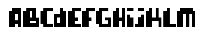 pixellife  small cap Font UPPERCASE