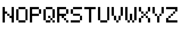pixelmix Regular Font UPPERCASE