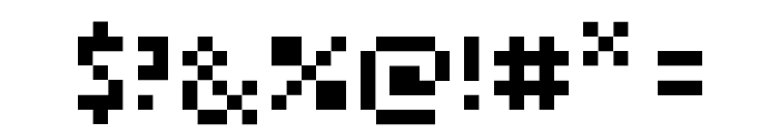 pixelmix micro Regular Font OTHER CHARS