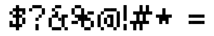 pixolde Font OTHER CHARS