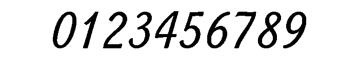 PilGi Regular Font OTHER CHARS