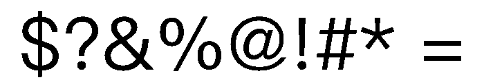 PingFang HK Regular Font OTHER CHARS