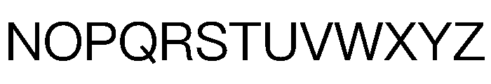 PingFang SC Regular Font UPPERCASE