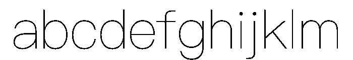 PingFang SC Ultralight FONT