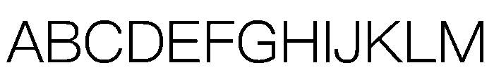 PingFang TC Light Font UPPERCASE