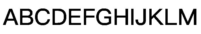 PingFang TC Medium Font UPPERCASE
