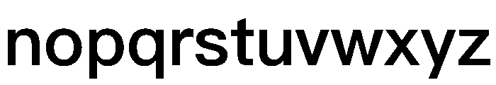 PingFang TC Semibold Font LOWERCASE