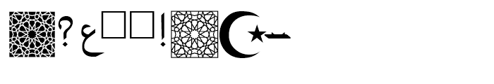PIXymbols Faux Arabic Regular Font OTHER CHARS