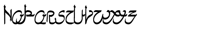 PIXymbols Faux Arabic Regular Font UPPERCASE