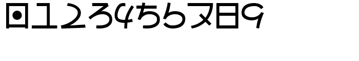 PIXymbols Faux Japanese Regular Font OTHER CHARS