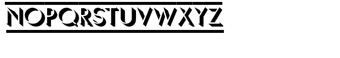 PIXymbols Signet Shadow Font LOWERCASE