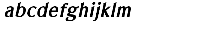 PIXymbols Vershen Bold Oblique Font LOWERCASE