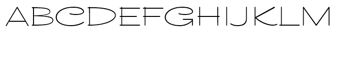 Pial Sans Expanded Font LOWERCASE