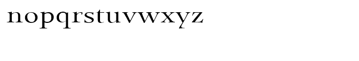 Pial Serif Font LOWERCASE
