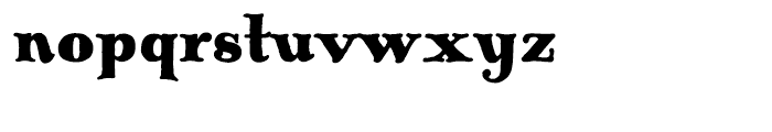 Pickworth Old Style Regular Font LOWERCASE