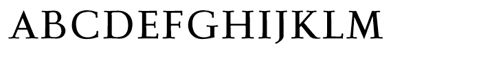 Pietra Regular Font LOWERCASE