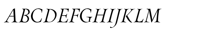 Pinnacle JY OSF Italic Font UPPERCASE