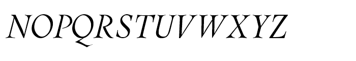 Pinnacle JY OSF Italic Font UPPERCASE