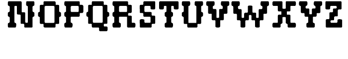 Pistol Shot Normal Font UPPERCASE