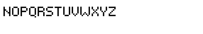 Pixelar Regular SC Font UPPERCASE