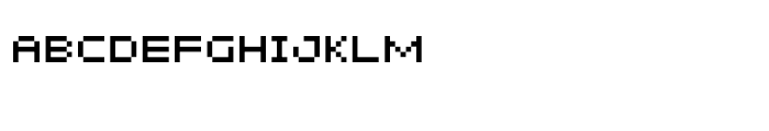 Pixelar Regular SC Font LOWERCASE