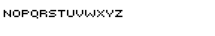Pixelar Regular SC Font LOWERCASE