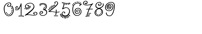PizPaz Handwriting Regular Font OTHER CHARS